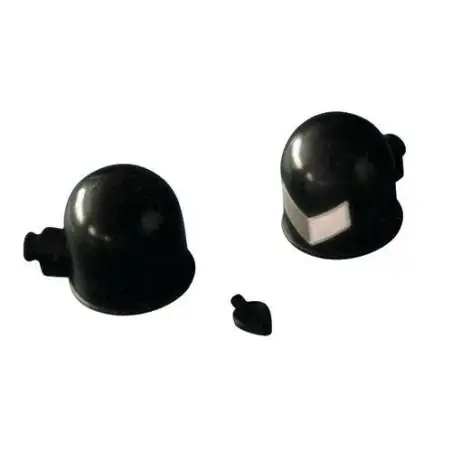 Plastic ball cover with key