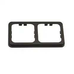 Dark gray double frame