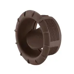 Air outlet mouth at the end - brown