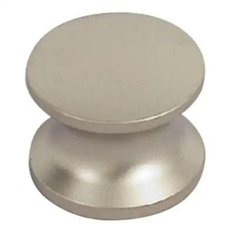 Bouton mini nickel mat