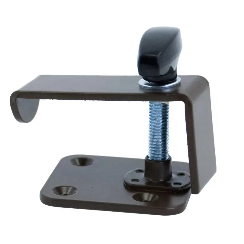 Flange de ancoragem de perna marrom