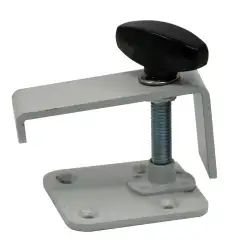 Flange de ancoragem de perna cinza