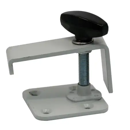 Fixation au sol pour pied de table krause (gris)