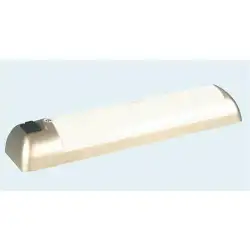 Plafon halogeno 2x10w plata