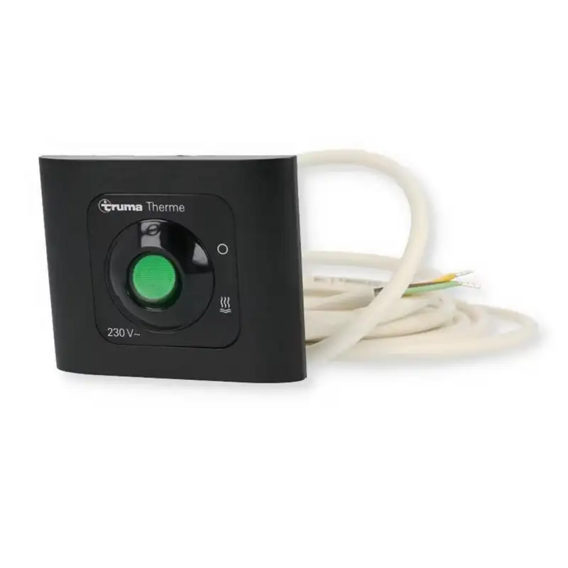 Therme control panel, black, cable 3 m
