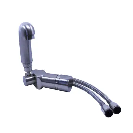 Foldable one-handed mixer jg in.