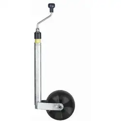 Jokey wheel with load indicator