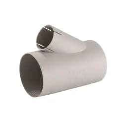 Conexion y tubo Ø 65/72 a Ø 65/72 mm y Ø 35 mm