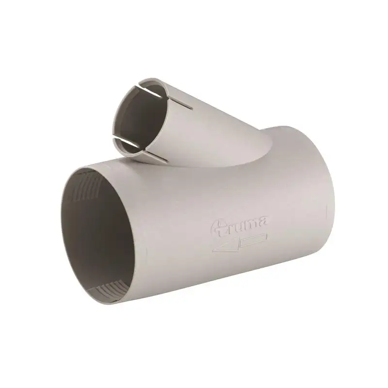 Conexion y tubo Ø 65/72 a Ø 65/72 mm y Ø 35 mm