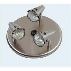 Tommy/Jesper Deckenleuchte mit 3 verchromten LED-Spots