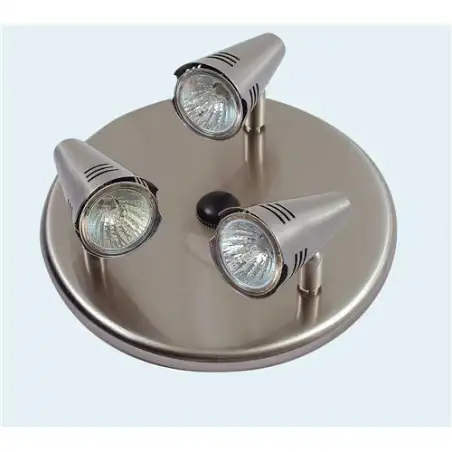 Tommy/Jesper Deckenleuchte mit 3 verchromten LED-Spots