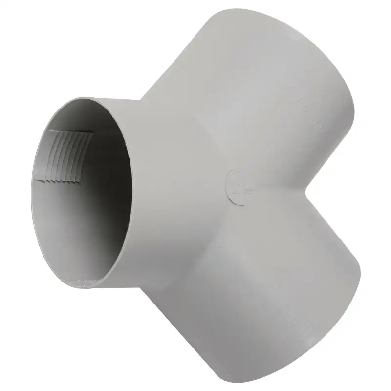 Connection and for tube Ø 65/72 mm