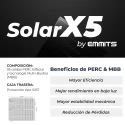 Panel solar monocristalino 200w