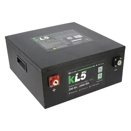 Bateria litio 200ah bajo asiento