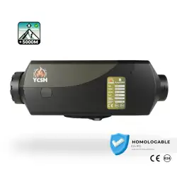 Kit calefaccion estacionaria diesel 5kw 12v ycsh - homologable