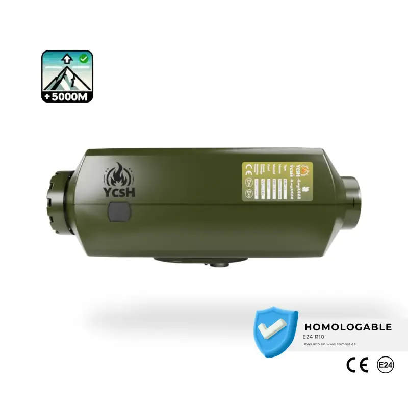 Kit calefaccion estacionaria diesel 2kw 12v ycsh - homologable