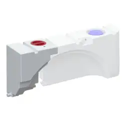 Deposito rueda izq. 28l para vw-t6/transit cust. - conectable a 161887