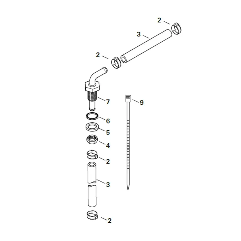 Kit conexion tanque diesel universal