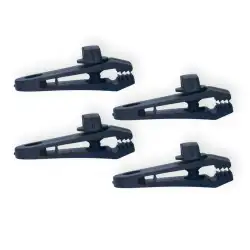 Set 4 enganches fijacion suelo