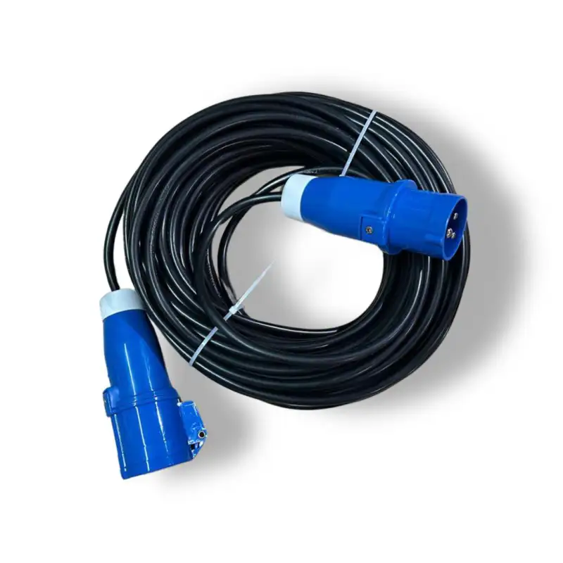 Prolongador 25m.b.aerea cee-clavija cee