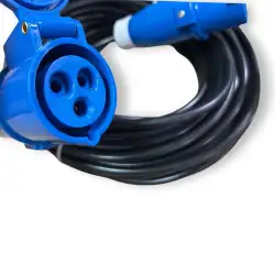 Prolongador 25m.b.aerea cee-clavija cee