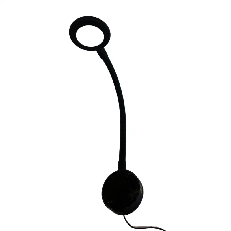 Foco flexible led silicona negro con usb