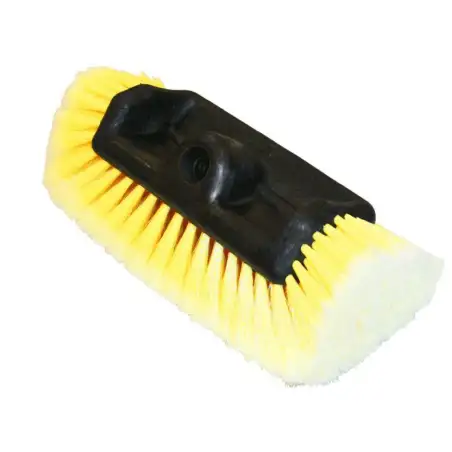 Cleaning brush with side bristles