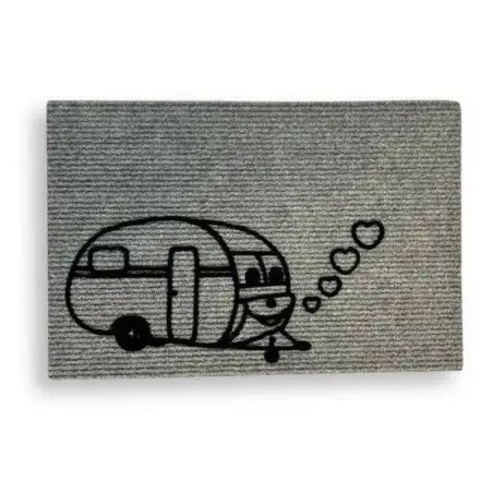 Derby flock carpet 25x50 cm. entrance n