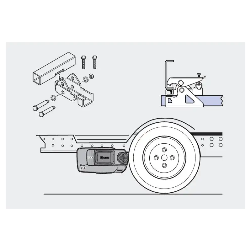 Par suplementos 30mm mover xt-xt2-xt4-sx y go rh2/3