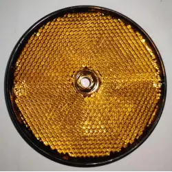 Reflectante circular ambar Ø 85