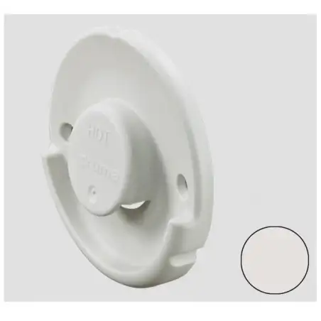 Tapa toma/ salida aire evac. lateral e2400/boiler bgf blanca