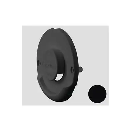 Tapa toma/salida aire evac lat c/combi negra