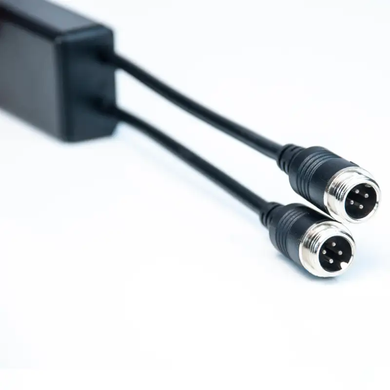 Caja rele camara aviacion 2 a 1