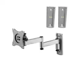 Multiposition and multilock tv mount