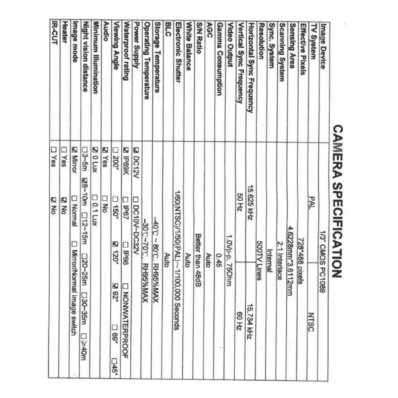 Camara doble trasera
