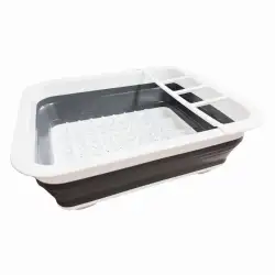 Escurreplatos plegable