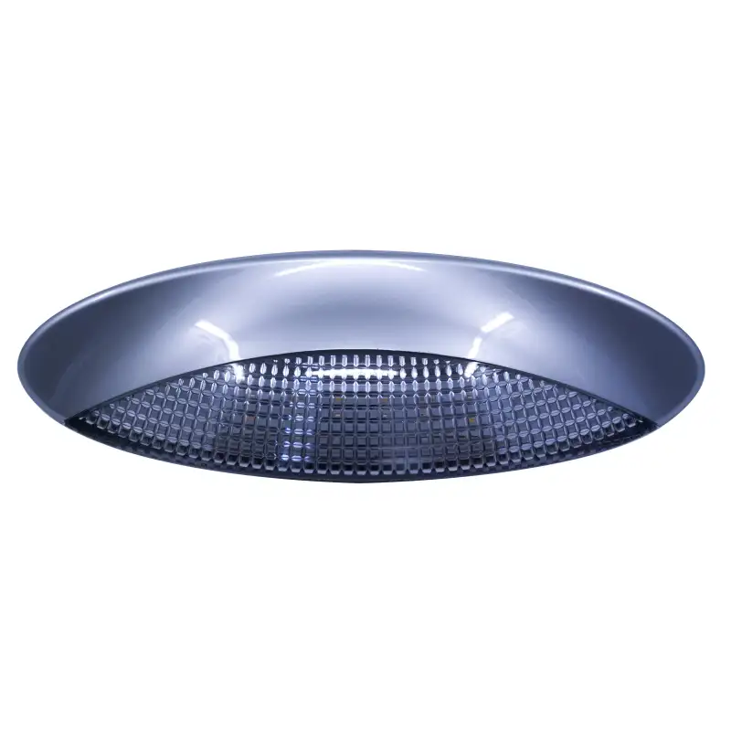 Silver wave canopy light 18 leds