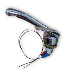 Grifo mezclador monomando twist cromo o 35mm