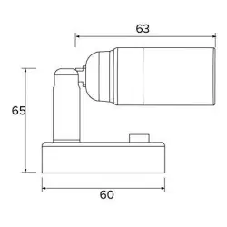 2 col fdd2 3w chrome tactile reading light