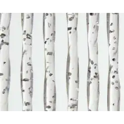 Cortina pvc rain 600 x 1900 plata