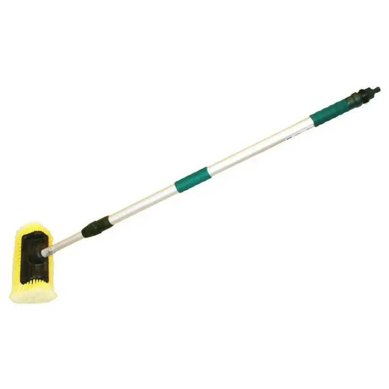 Cleaning brush with side bristles