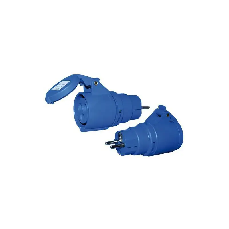 1 piece cee-schuko adapter