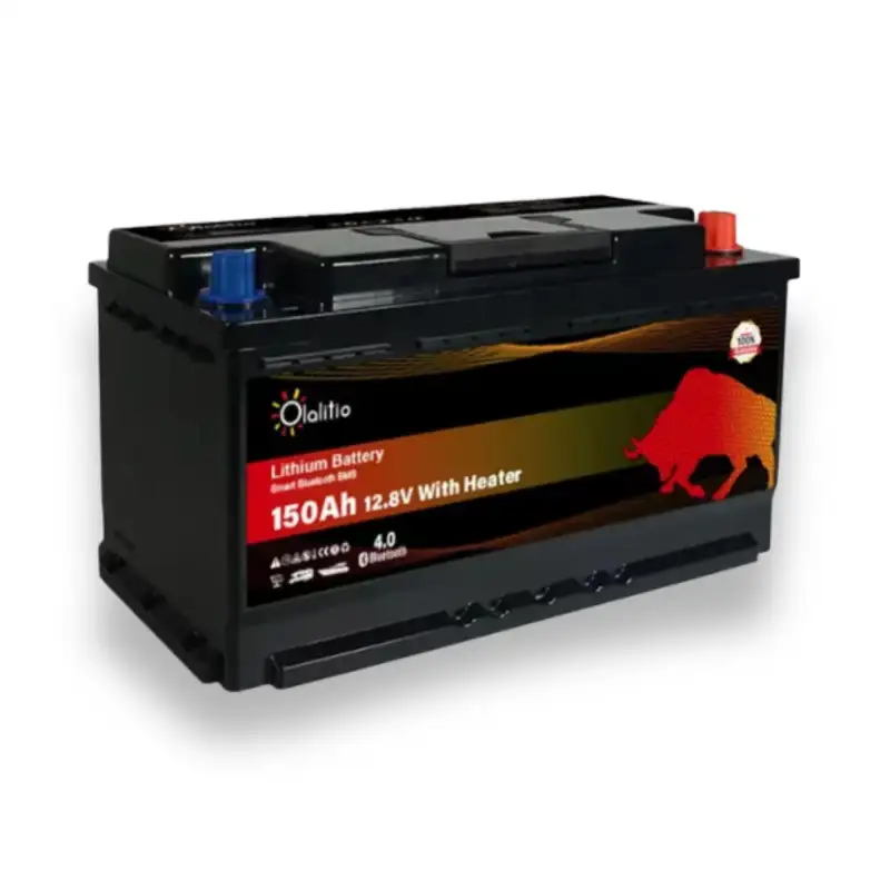 Lithium lifepo4 battery 150ah with heaters