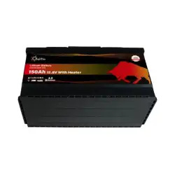 Bateria de lítio lifepo4 150ah com aquecedores