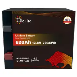 Bateria litio lifepo4 620ah