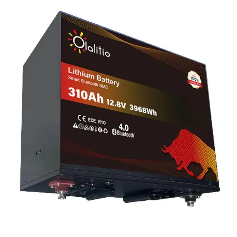 Bateria de lítio lifepo4 310ah com aquecedores