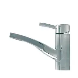 Capri one-handed mixer with long shower