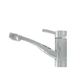 Capri one-handed mixer with short shower