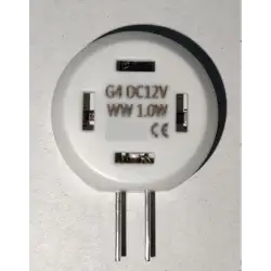 Bombilla 12 led g4 12v. 1w.