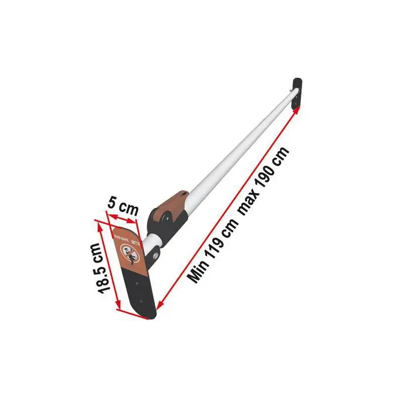 Duo safe pro anti-theft bar